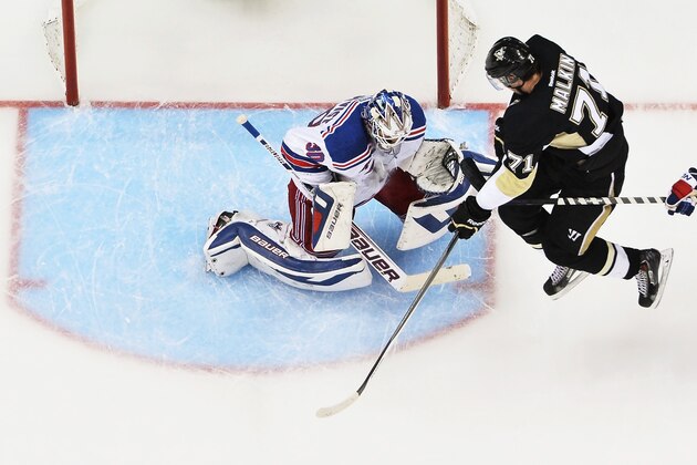 PITTSBURGH, PA - MAY 9:  Evgeni Malkin