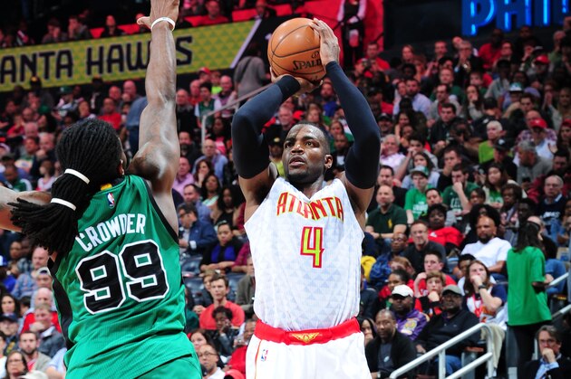 ATLANTA, GA - APRIL 9:  Paul Millsap