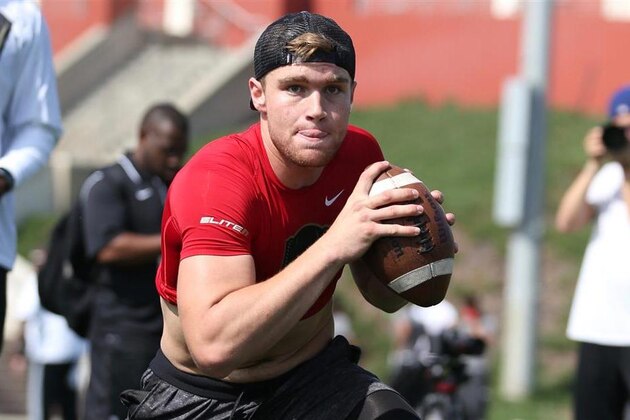 Texas A&M quarterback commit Tate Martell announced via Twitter that he plans on taking all five official visits even though he's already verbally committed. Should there be concern from the Aggies?
