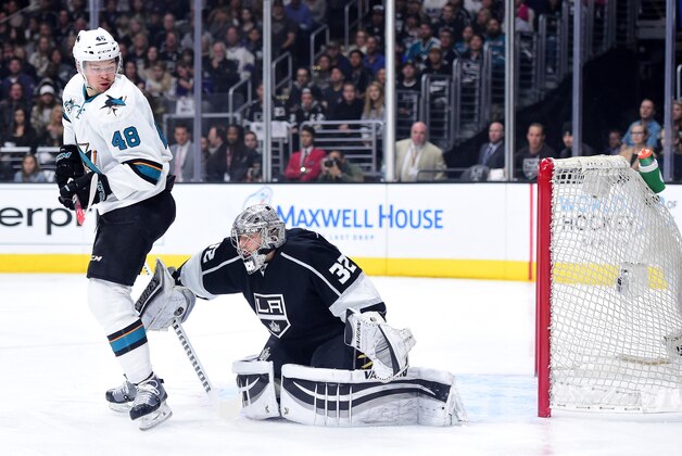 LOS ANGELES, CA - APRIL 16:  Tomas Hertl