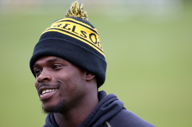 ACTON, ENGLAND - APRIL 18:  Christian Wade faces the media during the Wasps media session held at Twyford Avenue training ground on April 18, 2016 in Acton, England.  (Photo by David Rogers/Getty Images)
