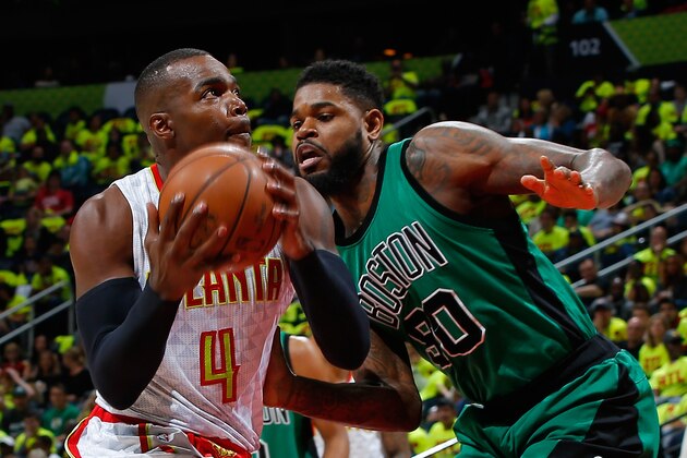 ATLANTA, GA - APRIL 16:  Paul Millsap