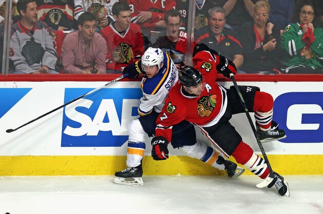 CHICAGO, IL - APRIL 17:  Brent Seabrook
