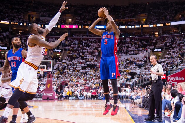 CLEVELAND, OH - APRIL 20: Kentavious Caldwell-Pope