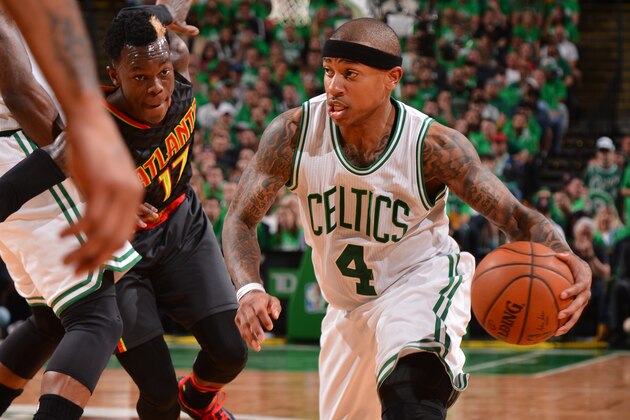 BOSTON, MA - APRIL 22: Isaiah Thomas