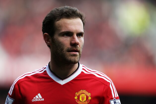 MANCHESTER, ENGLAND - APRIL 16: Juan Mata of Manchester United during the Barclays Premier League match between Manchester United and Aston Villa at Old Trafford on April 16, 2016 in Manchester, England (Photo by James Baylis - AMA/Getty Images)
