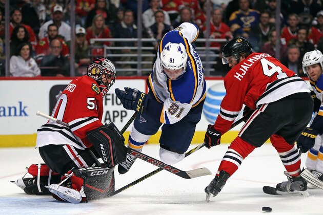 CHICAGO, IL - APRIL 19:  Vladimir Tarasenko