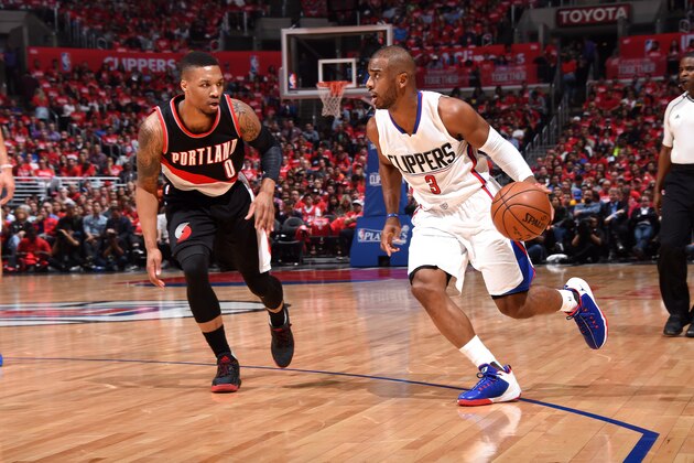 LOS ANGELES, CA - APRIL 20: Chris Paul