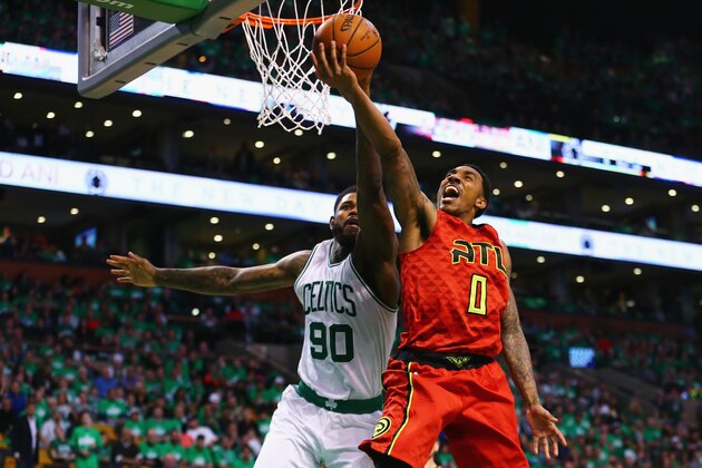 BOSTON, MA - APRIL 24:  Amir Johnson
