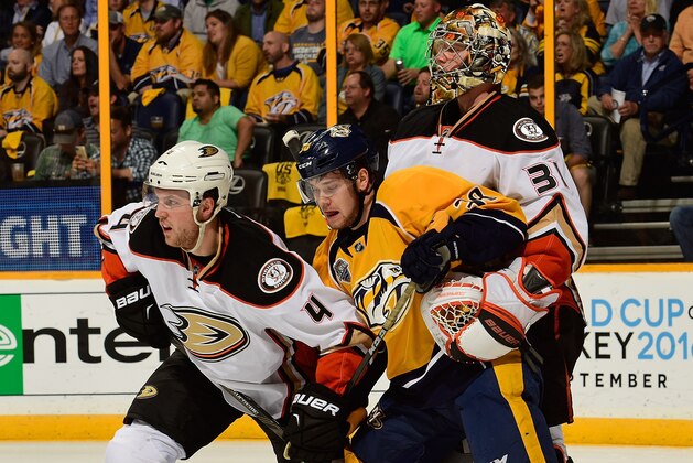 NASHVILLE, TN - APRIL 25:  Cam Fowler