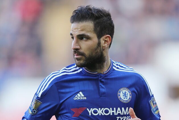 SWANSEA, WALES - APRIL 09: Cesc Fabregas of Chelsea during the Barclays Premier League match between Swansea City and Chelsea at the Liberty Stadium on April 9, 2016 in Swansea, Wales  (Photo by Alex Morton/Getty Images)