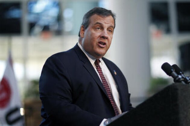 New Jersey Gov. Chris Christie addresses a gathering Thursday, April 14, 2016, at Union County College in Cranford, N.J. Christie's plans to fix Atlantic City dating back to 2010 have come up short. With less than two years left in office, he's making a big push to change that. (AP Photo/Mel Evans)