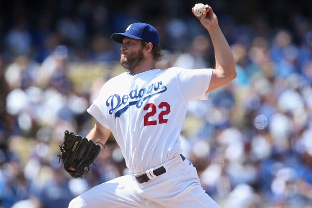 LOS ANGELES, CALIFORNIA - MAY 01: Clayton Kershaw #22 of the Los Angeles Dodgers throws a pitch against the San Diego Padres at Dodger Stadium on May 1, 2016 in Los Angeles, California. Kershaw pitched a complete game shutout as the Dodgers won 1-0. (Photo by Stephen Dunn/Getty Images) LOS ANGELES, CALIFORNIA - MAY 01: Clayton Kershaw #22 of the Los Angeles Dodgers throws a pitch against the San Diego Padres at Dodger Stadium on May 1, 2016 in Los Angeles, California. Kershaw pitched a complete game shutout as the Dodgers won 1-0. (Photo by Stephen Dunn/Getty Images)
