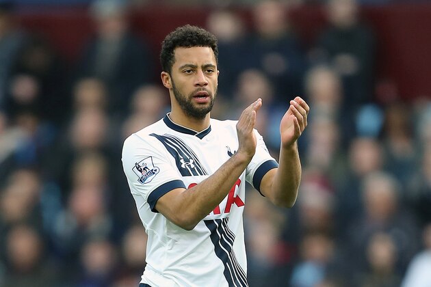 BIRMINGHAM, ENGLAND - MARCH 13: Mousa Dembele of Tottenham Hotspur during the Barclays Premier League match between Aston Villa and Tottenham Hotspur at Villa Park on March 13, 2016 in Birmingham, England.  (Photo by James Baylis - AMA/Getty Images)