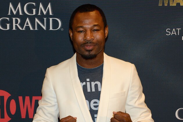 LAS VEGAS, NV - SEPTEMBER 12:  Boxer 'Sugar' Shane Mosley attends the VIP Pre-Fight Party for 'High Stakes: Mayweather v. Berto' presented by Showtime at MGM Grand Garden Arena on September 12, 2015 in Las Vegas, Nevada.  (Photo by Denise Truscello/Getty Images for Showtime)
