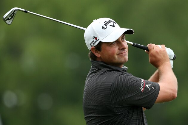 AVONDALE, LA - MAY 02:  Brian Stuard hits his tee shot on the 9th hole during a continuation of the third round of the Zurich Classic at TPC Louisiana on May 2, 2016 in Avondale, Louisiana.  (Photo by Chris Graythen/Getty Images)