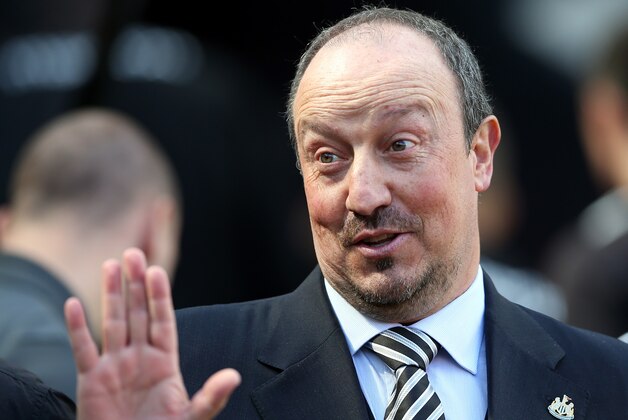 Newcastle United's Spanish manager Rafa Benitez arrives for the English Premier League football match between Newcastle United and Crystal Palace at St James' Park in Newcastle-upon-Tyne, north east England on April 30, 2016. / AFP / SCOTT HEPPELL        (Photo credit should read SCOTT HEPPELL/AFP/Getty Images)