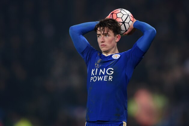 LEICESTER, ENGLAND - JANUARY 20:  Ben Chilwell of Leicester in action during the Emirates FA Cup Third Round Replay match between Leicester City and Tottenham Hotspur at The King Power Stadium on January 20, 2016 in Leicester, England.  (Photo by Michael Regan/Getty Images)