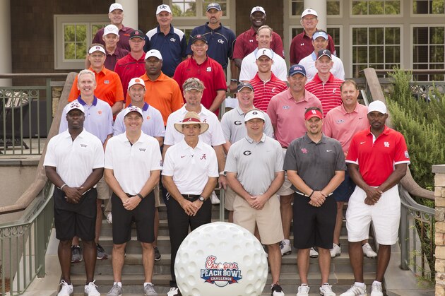 The 2016 Chick-fil-A Peach Bowl Challenge field.