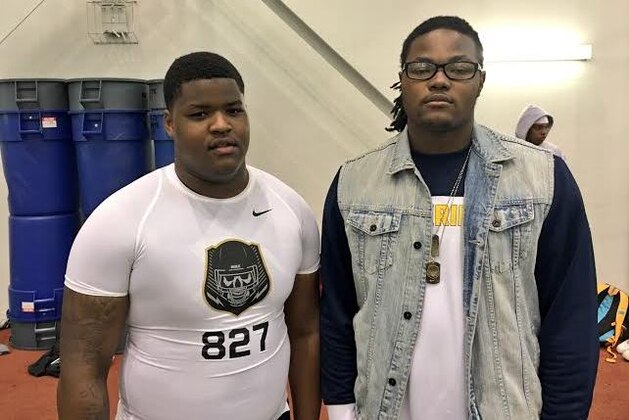 Corey Bolds, left, played alongside 5-star Michigan signee Rashan Gary last season.