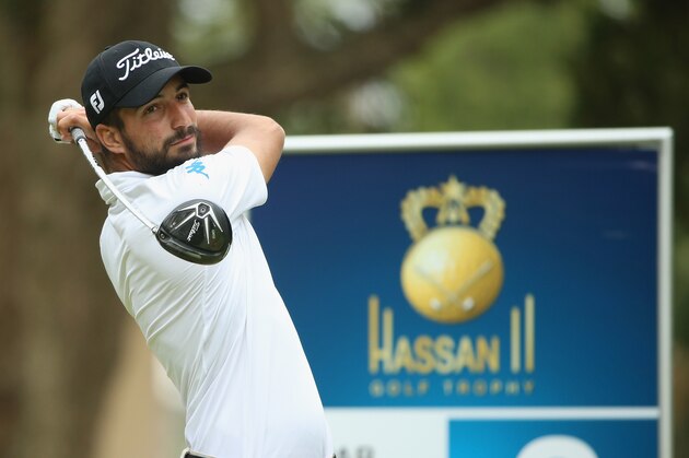 RABAT, MOROCCO - MAY 06:  Francesco Laporta of Italy in action during the second round of the Trophee Hassan II at Royal Golf Dar Es Salam on May 6, 2016 in Rabat, Morocco.  (Photo by Andrew Redington/Getty Images)