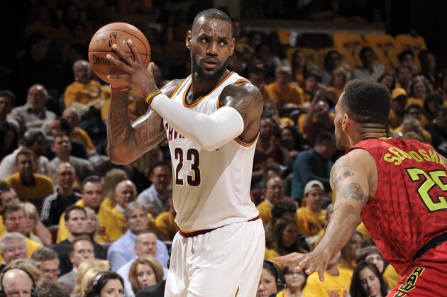 CLEVELAND, OH - MAY 4: LeBron James