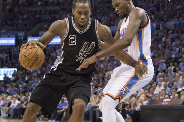 OKLAHOMA CITY, OK - OCTOBER 28: Kevin Durant
