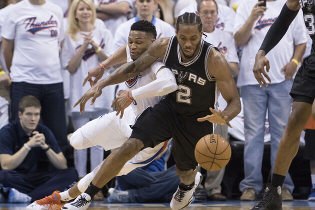 OKLAHOMA CITY, OK - MAY 6: Kawhi Leonard