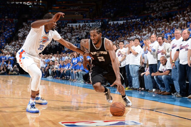 SAN ANTONIO, TX - MAY 6:  Kawhi Leonard