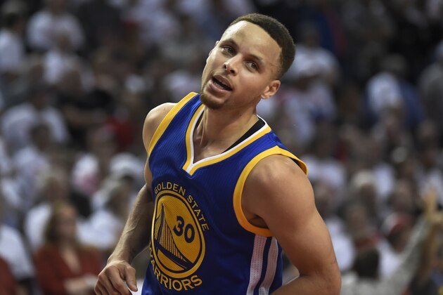 PORTLAND, OR - MAY 9: Stephen Curry