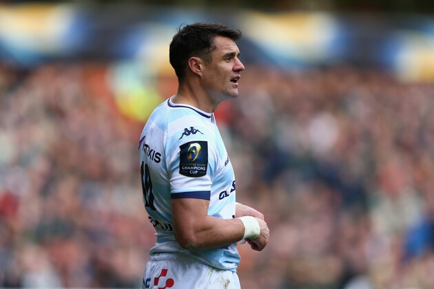 NOTTINGHAM, ENGLAND - APRIL 24:  Dan Carter of Racing 92 during the European Rugby Champions Cup Semi-Final match between Leicester Tigers and Racing 92 at the City Ground on April 24, 2016 in Nottingham, England.  (Photo by Michael Steele/Getty Images)