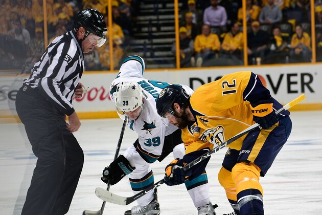 NASHVILLE, TN - MAY 09: Logan Couture