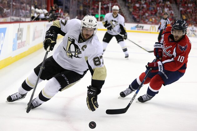 WASHINGTON, DC - MAY 07: Sidney Crosby