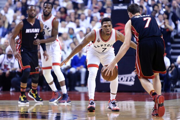 TORONTO, ON - MAY 11: Kyle Lowry TORONTO, ON - MAY 11: Kyle Lowry