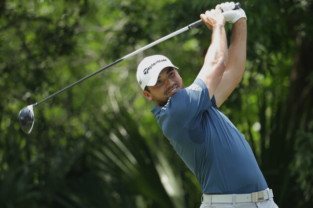 Jason Day, of Australia, follows his shot from the fifth tee during the second round of The Players Championship golf tournament Friday, May 13, 2016, in Ponte Vedra Beach, Fla. (AP Photo/Lynne Sladky)