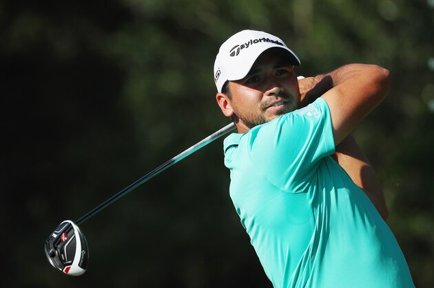 PONTE VEDRA BEACH, FL - MAY 14:  Jason Day of Australia `plays his shot from the fourth tee during the third round of THE PLAYERS Championship at the Stadium course at TPC Sawgrass on May 14, 2016 in Ponte Vedra Beach, Florida.  (Photo by Mike Ehrmann/Getty Images)