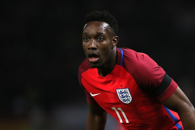 BERLIN, GERMANY - MARCH 26:  Danny Welbeck of England looks on during the International Friendly match between Germany and England at Olympiastadion on March 26, 2016 in Berlin, Germany.  (Photo by Matthew Ashton - AMA/Getty Images)