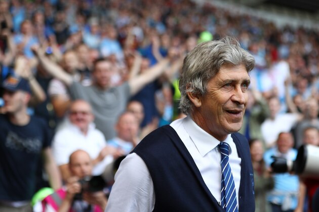 SWANSEA, WALES - MAY 15:  Manuel Pellegrini, manager of Manchester City looks on after the Barclays Premier League match between Swansea City and Manchester City at the Liberty Stadium on May 15, 2016 in Swansea, Wales.  (Photo by Michael Steele/Getty Images)