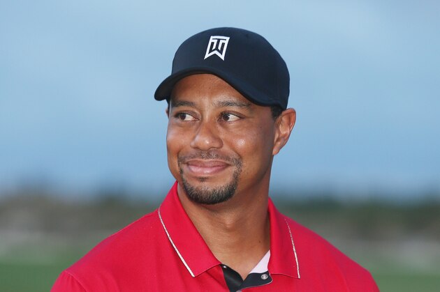NASSAU, BAHAMAS - DECEMBER 06:  Tiger Woods of the United States waits on the 18th green after the final round of the Hero World Challenge at Albany, The Bahamas on December 6, 2015 in Nassau, Bahamas  (Photo by Scott Halleran/Getty Images)