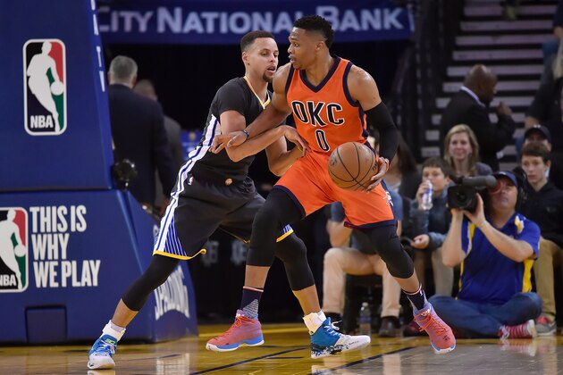 OAKLAND, CA - FEBRUARY 06:  Russell Westbrook