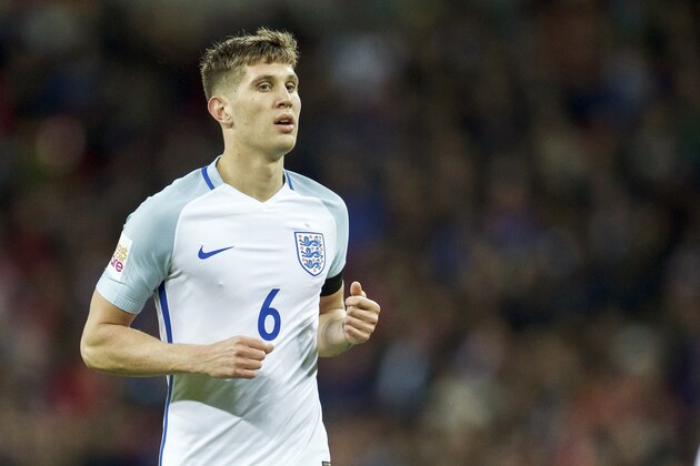 John Stones of England during the friendly match between England and Netherlands on March 29, 2016 at Wembley stadium in London, England.(Photo by VI Images via Getty Images)