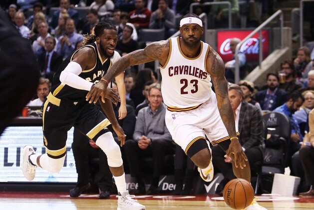 TORONTO, ON - NOVEMBER 25:  LeBron James