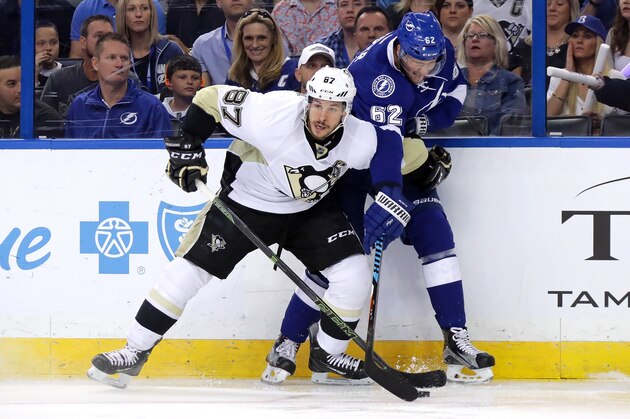 TAMPA, FL - MAY 18:  Sidney Crosby