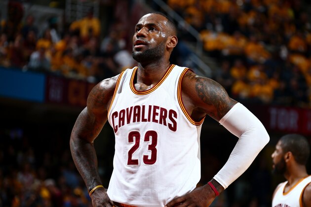 CLEVELAND, OH - MAY 19: LeBron James