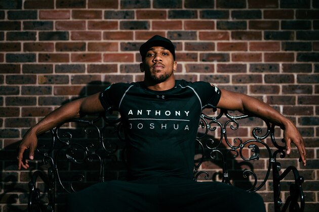 LONDON, ENGLAND - MAY 04:  (EDITORS NOTE: This image was processed using digital filters) Anthony Joshua poses for a picture during the Anthony Joshua and Dominic Breazeale Press Conference on May 4, 2016 in London, England.  (Photo by Ben Hoskins/Getty Images)