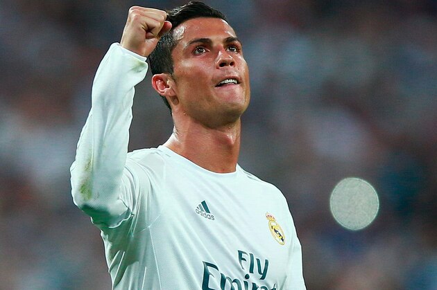 MADRID, SPAIN - MAY 04: Cristiano Ronaldo of Real Madrid celebrates victory during the UEFA Champions League semi final, second leg match between Real Madrid and Manchester City FC at Estadio Santiago Bernabeu on May 4, 2016 in Madrid, Spain.  (Photo by Gonzalo Arroyo Moreno/Getty Images)