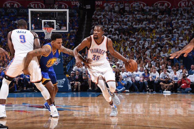 OKLAHOMA CITY, OK - MAY 22:  Kevin Durant