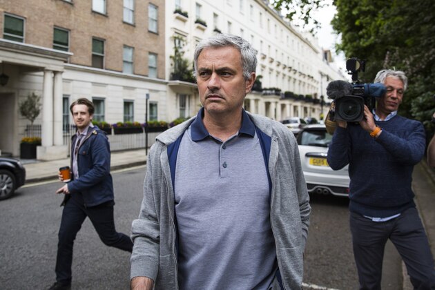 LONDON, ENGLAND - MAY 22:  Jose Mourinho leaves his home on May 22, 2016 in London, England. Mourinho is rumoured to be in line to replace Louis van Gaal as manager of Manchester United. (Photo by Jack Taylor/Getty Images)