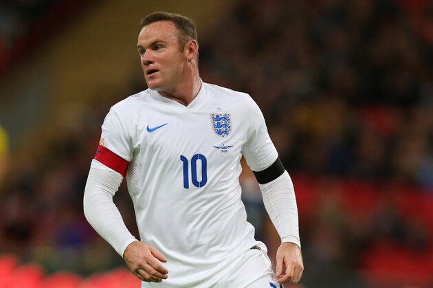 WEMBLEY, ENGLAND - NOVEMBER 17:  Wayne Rooney of England during the international friendly between England and France at Wembley Stadium on November 17, 2015 in London, England.  (Photo by Catherine Ivill - AMA/Getty Images)