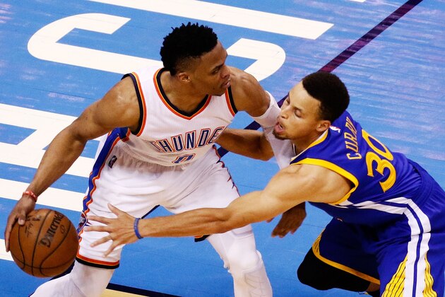 OKLAHOMA CITY, OK - MAY 24:  Russell Westbrook
